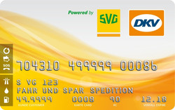 Notfallnummer SVG/DKV Tankkarte